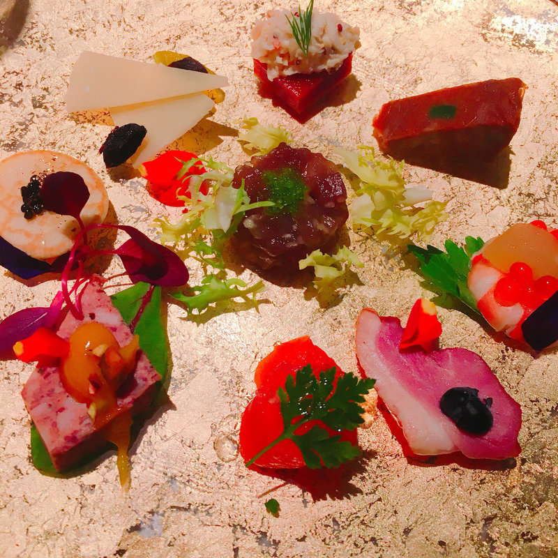 アミューズプレート(Dining&Bar TABLE9TOKYO)