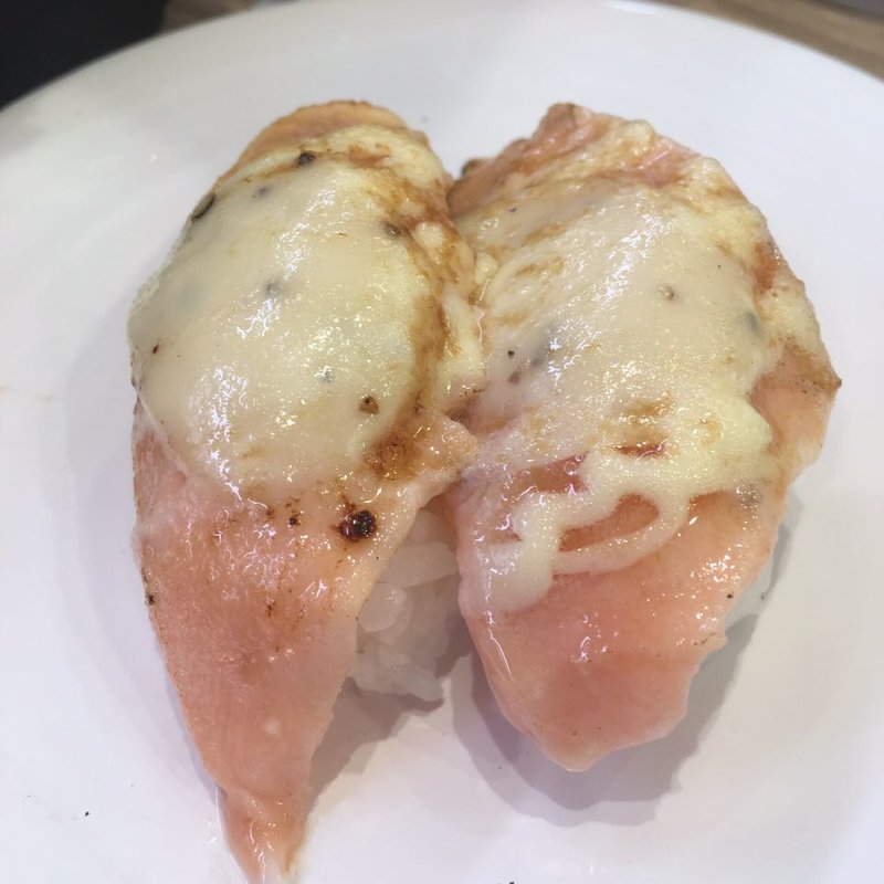 あぶりチーズサーモン(かっぱ寿司 明石店)