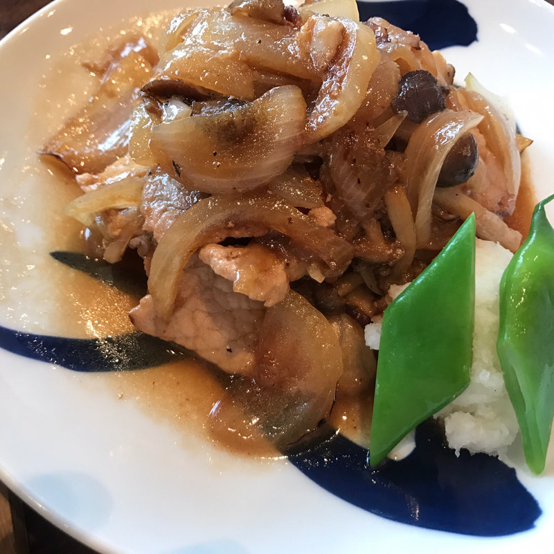 豚のしょうが焼き(酢重ダイニング　六角 東京ミッドタウン店 （ロッカク）)