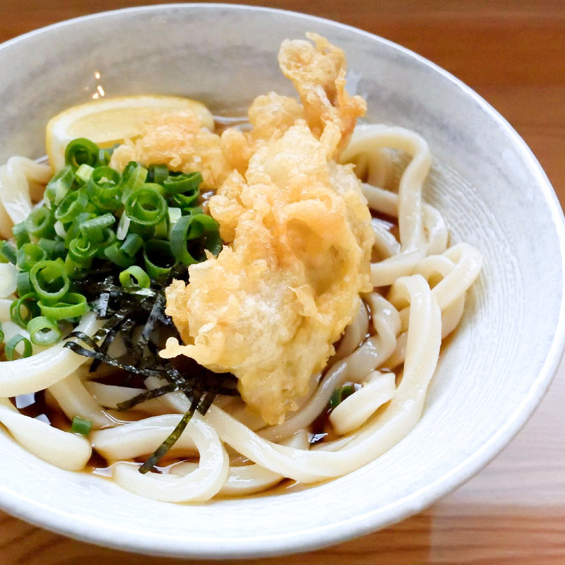 ぶっかけ冷+とり天(合田うどん )