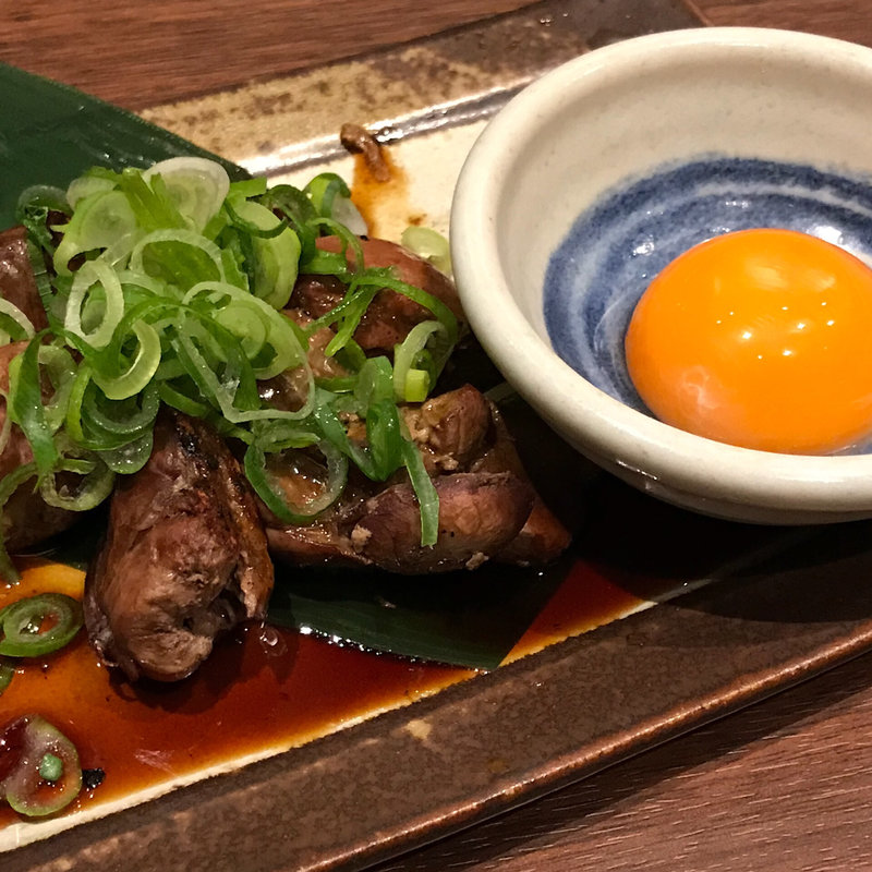 地鶏レバーのたれ焼(山内農場 なんば千日前店)