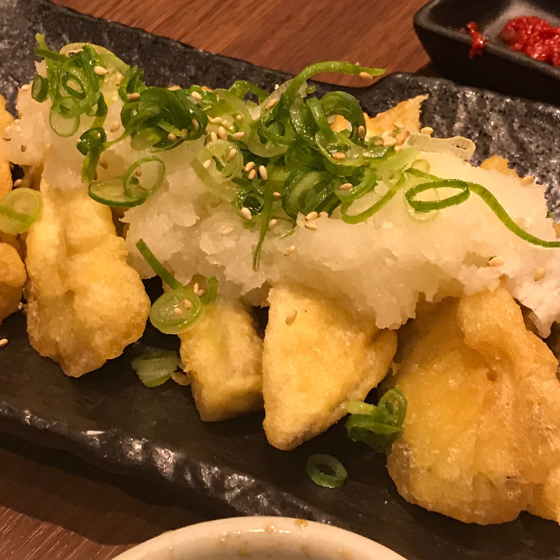 揚げ茄子のたっぷりみぞれがけ(山内農場 なんば千日前店)