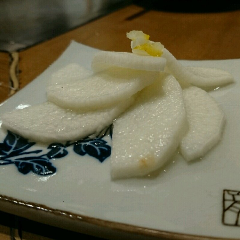 ゆず山芋のつけもん(お好み 吉田)