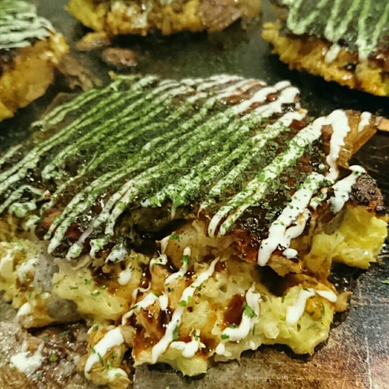 お好み焼き(豚・じゃが・ミンチ)(お好み 吉田)