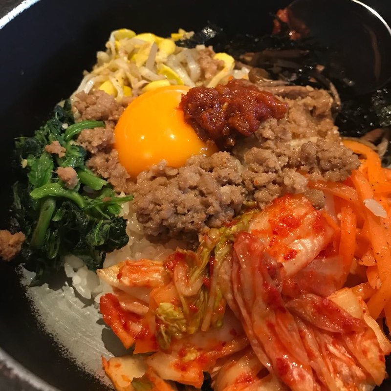 石焼ビビンバ(安楽亭 川口二十三夜店)