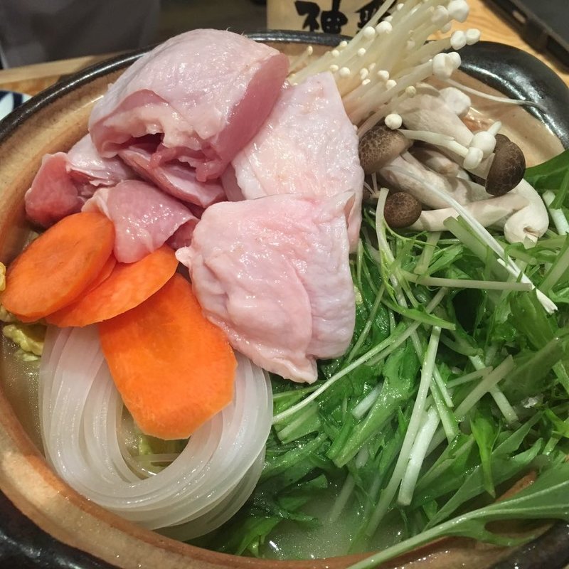 水炊き  2人前(神鶏 市ヶ谷店)