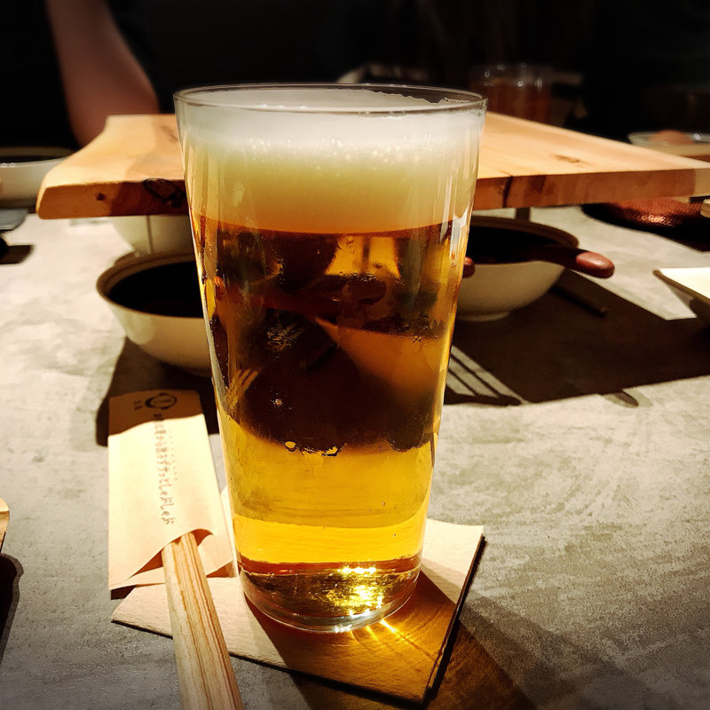 生ビール(しゃぶしゃぶ れたす 中目黒本店)