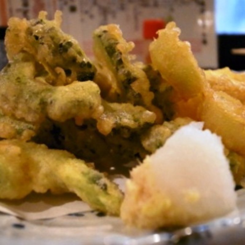ゴーヤの天ぷら(居酒屋てっぺい)