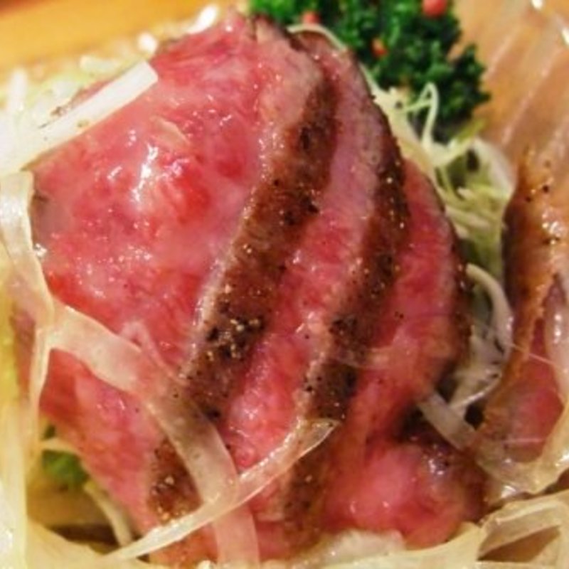 和牛たたきハーフ(グリル平田)