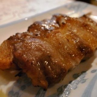 豚バラ串焼き(居酒屋てっぺい)