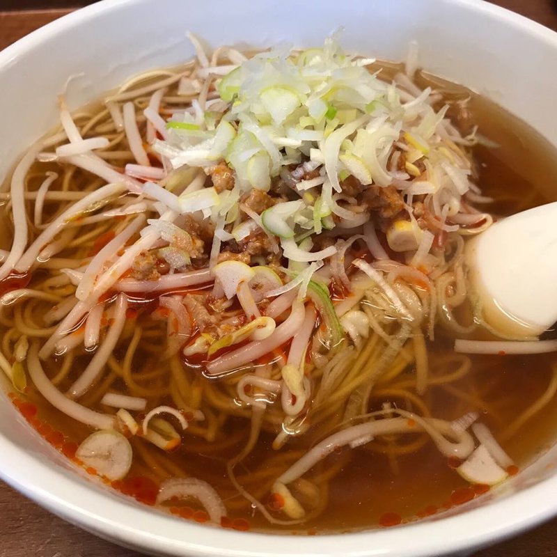 担々麺焼飯セット(中国料理 鉄人)