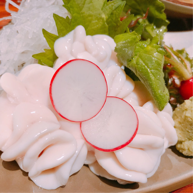 タチ刺し(花遊膳)