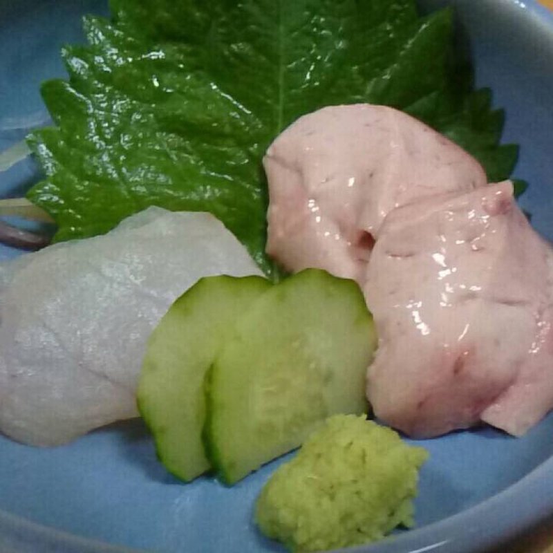 鮟鱇の刺身(安古)