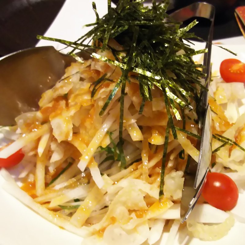 シャキシャキ大根サラダ(つばさや 新岐阜駅前店 )