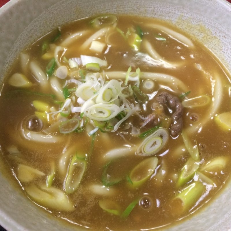 カレーうどん(力餅食堂)