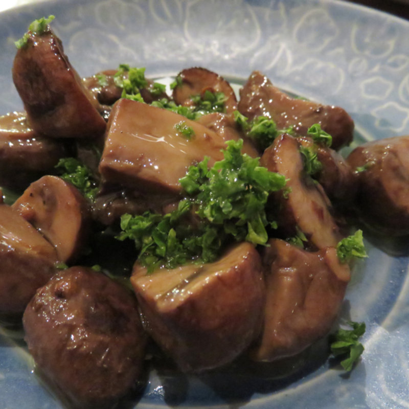 シャンピニオンのマリネ(トルチュ ア ピエ)