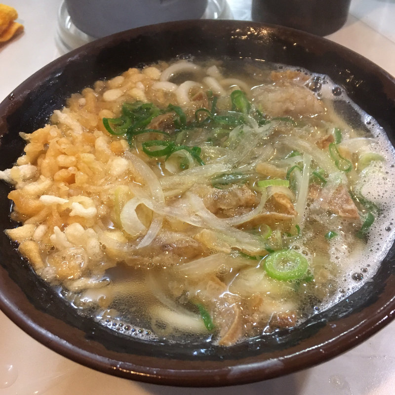 油かすうどん(松屋 )