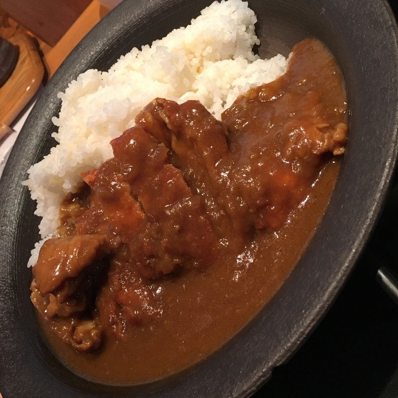 大人のチキンカツカレー(日本海庄や立川南駅前店)