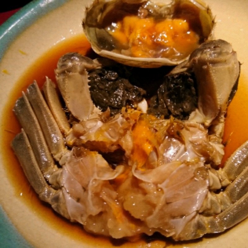 上海蟹(鉄板中華 仁)