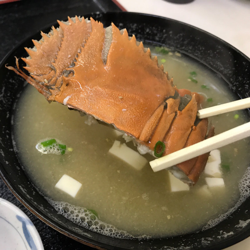 うちわえびの味噌汁(水産食堂 )