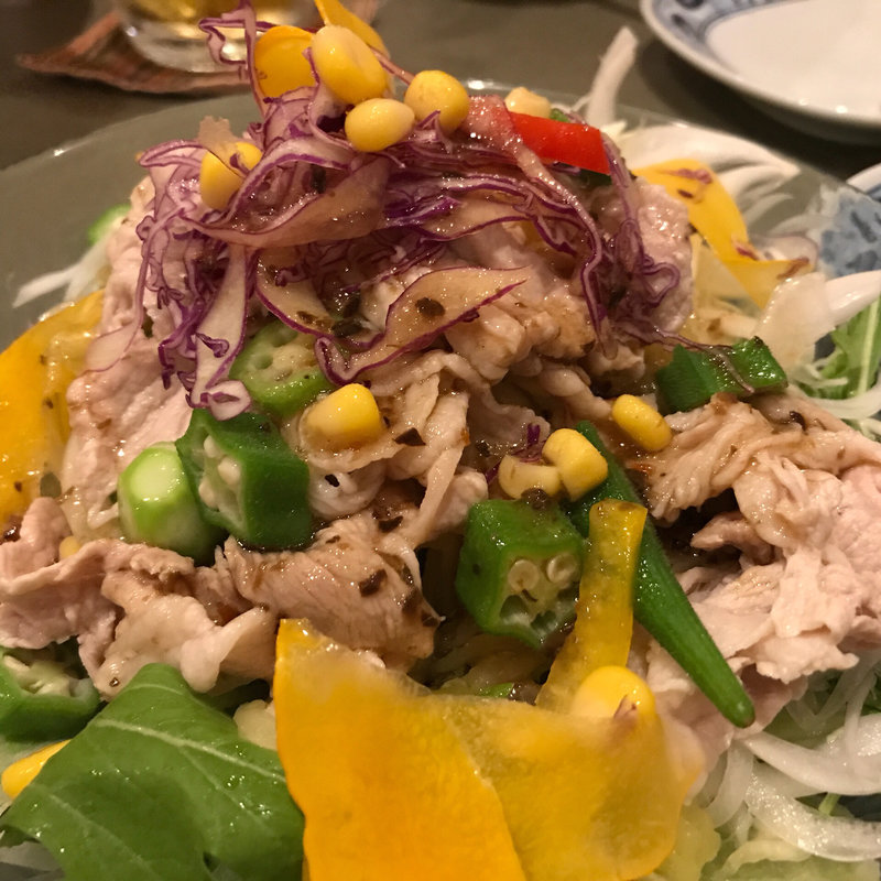 豚しゃぶサラダ(はち蔵 )