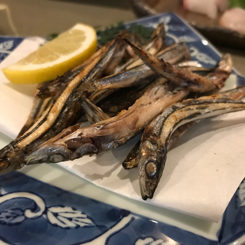 キビナゴ焼き(はち蔵 )