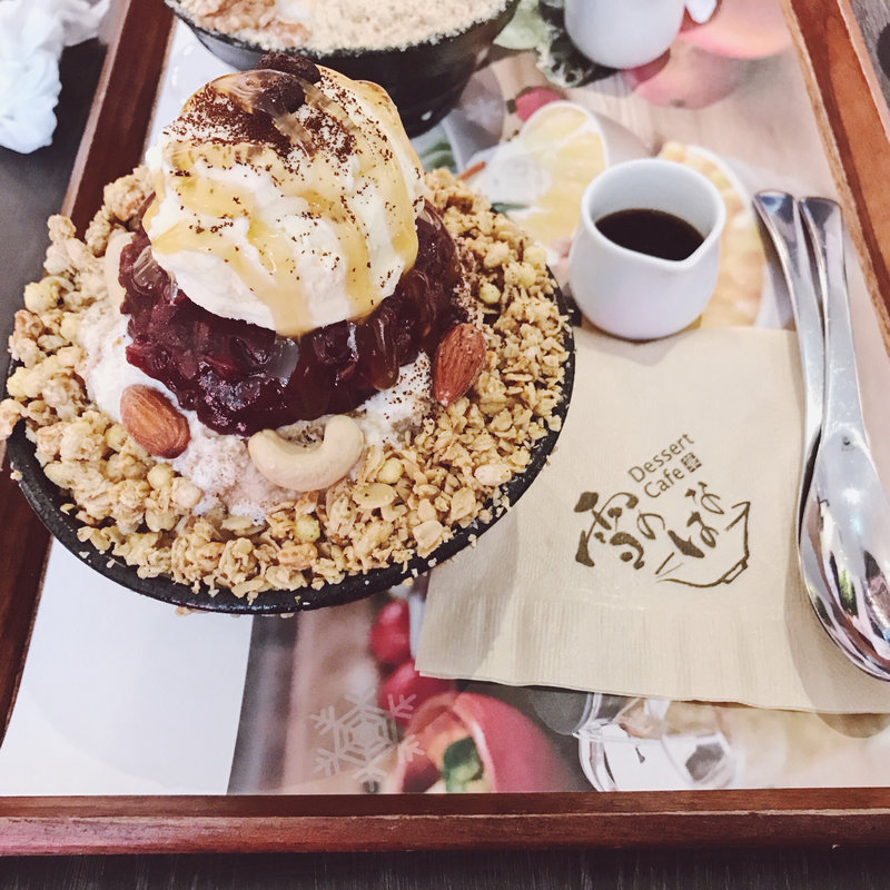 ミルク小豆雪(雪のはな 大阪道頓堀店 )