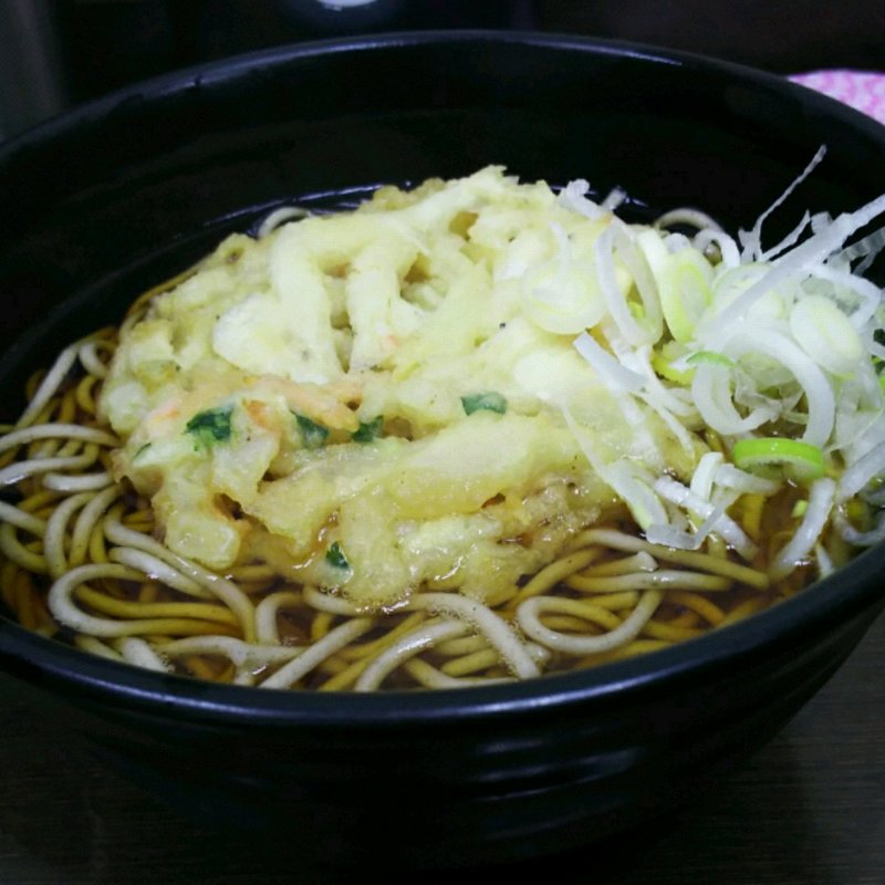 白えび天そば(濱そば 川崎店)