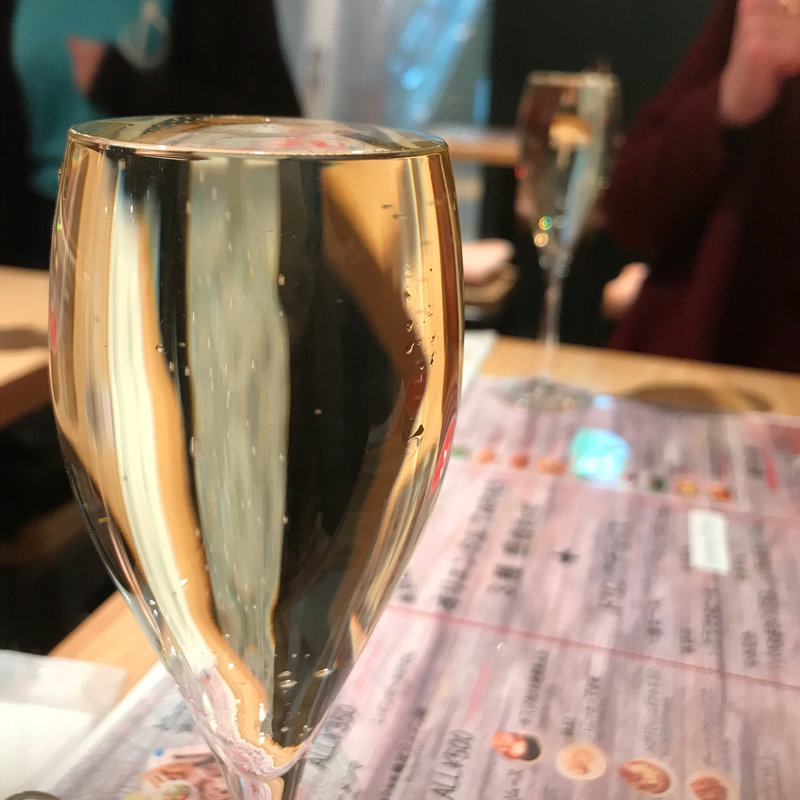 ごぼれスパークリング(アガリコ オリエンタルビストロ ルクア店)