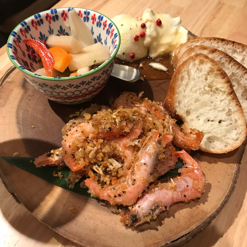 昼飲みお得セット タパス三品(アガリコ オリエンタルビストロ ルクア店)