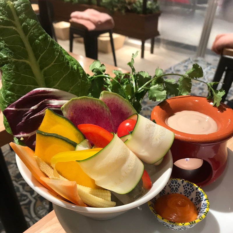 バーニャカウダ(アガリコ オリエンタルビストロ ルクア店)