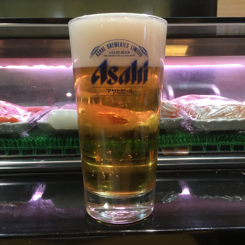 生ビール(すしざんまい 天神店)