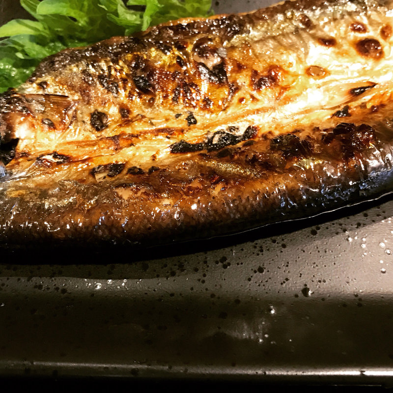 サンマ開き定食(西屋)