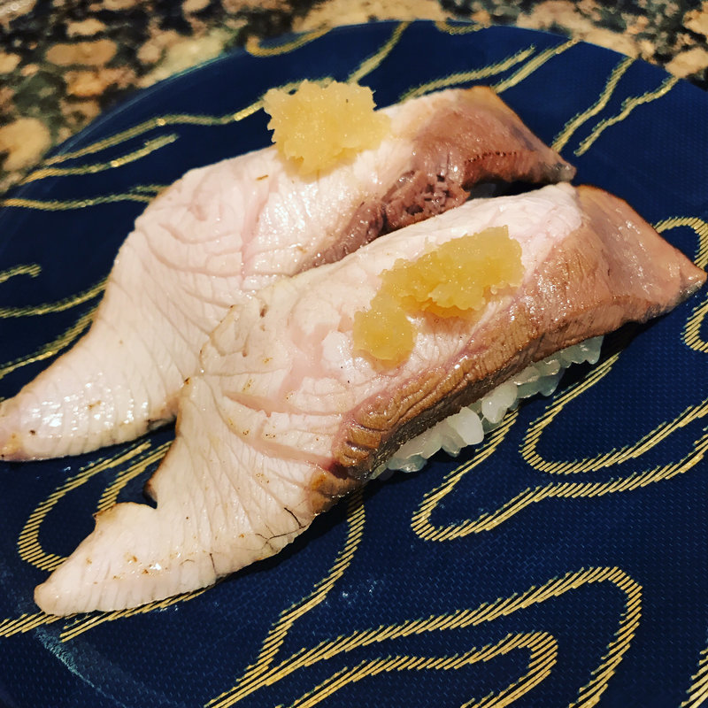 五島極上ぶり炙り(がってん寿司 綾瀬店)