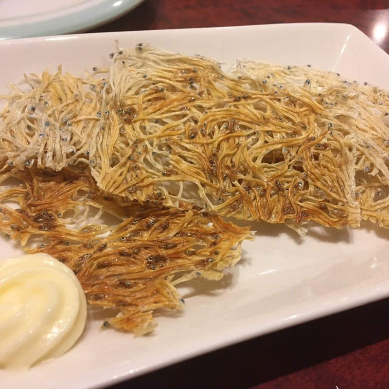 たたみいわし(季節料理 小伝馬)