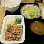 豚バラ焼肉定食(松屋 鹿島田店)