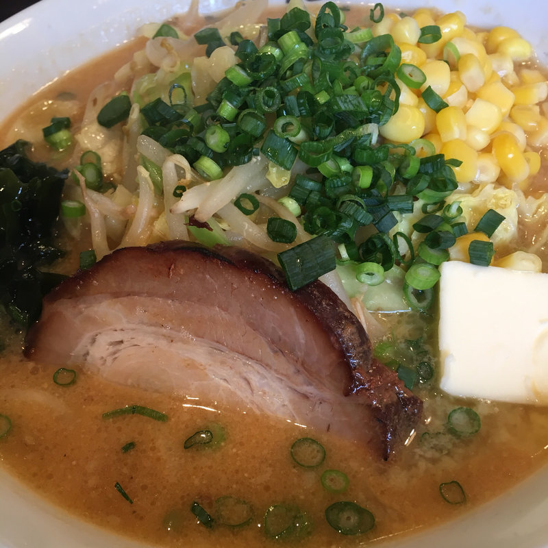 味噌バターコーンラーメン(熟成醤油らーめん ヤマト醤店)