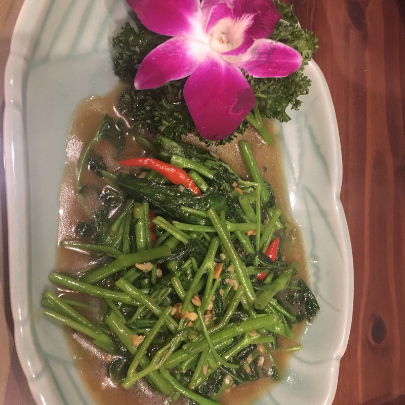 空芯菜炒め(アジアンダイニング RomAsia)