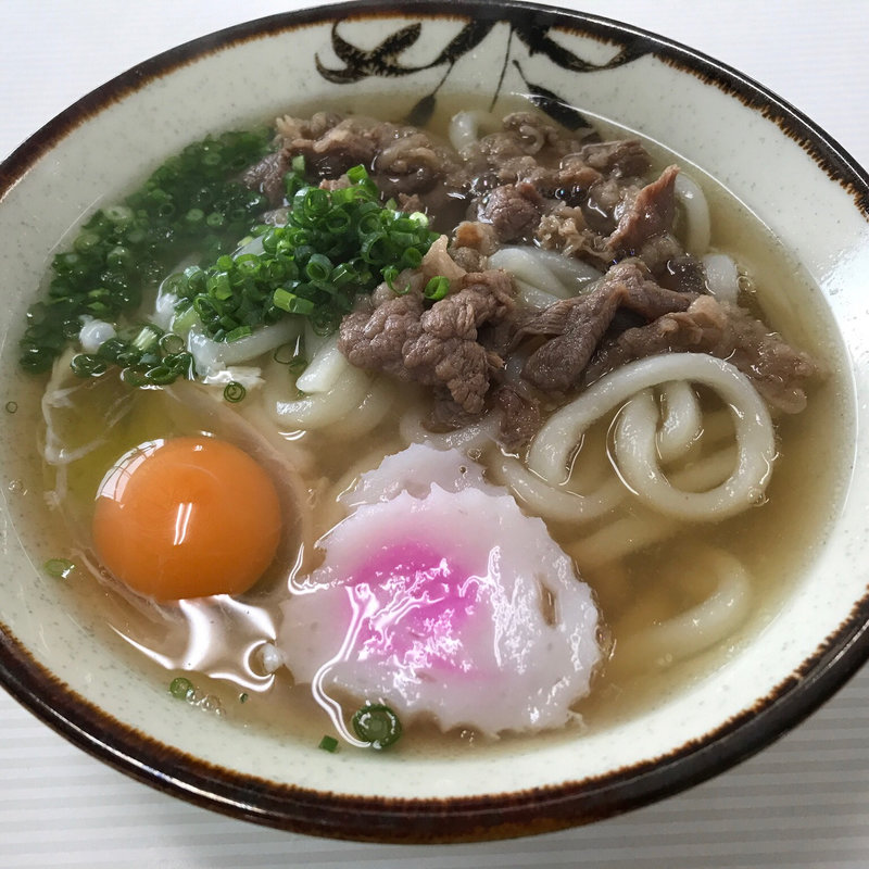 スペシャルうどん(壱岐家畜市場・青果集荷場)