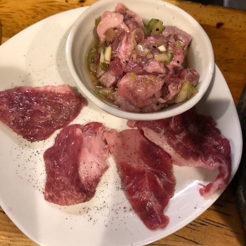 かたロース&厚切りタン(ジンギスカン はや川)