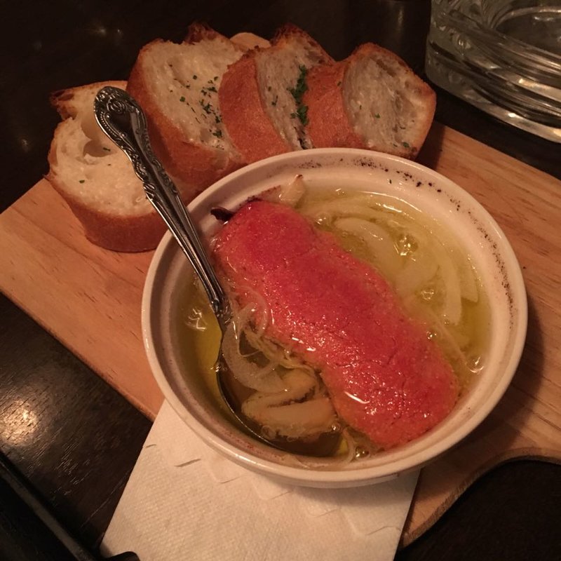 明太子のアヒージョ(でんず食堂 ＧＥＭＳ渋谷店)