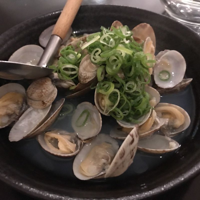 アサリの酒蒸し(どんぐり)