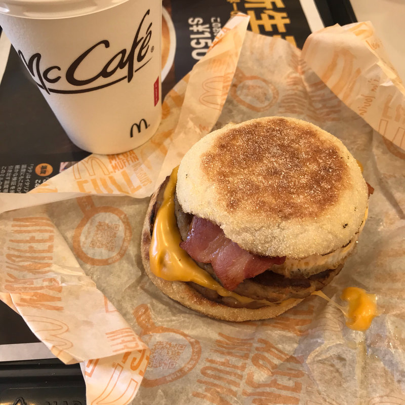 メガマフィン(マクドナルド 五日市街道北町店)