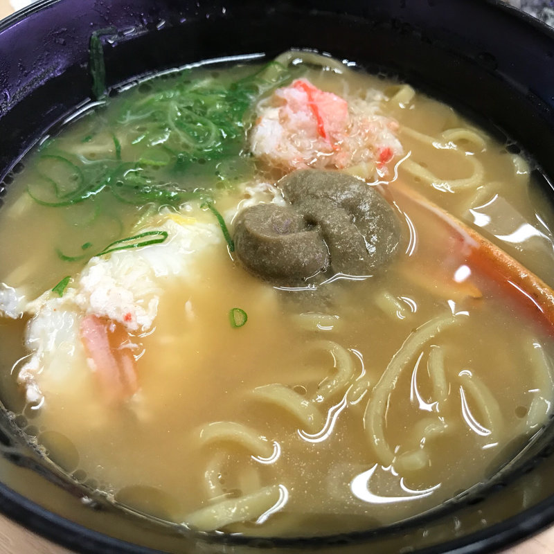 濃厚かに味噌ラーメン(スシロー 山科店 （【旧店名】あきんど）)
