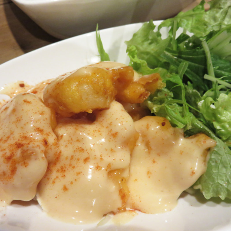 プリップリ海老マヨ(元気が出る居酒屋よだれ屋)