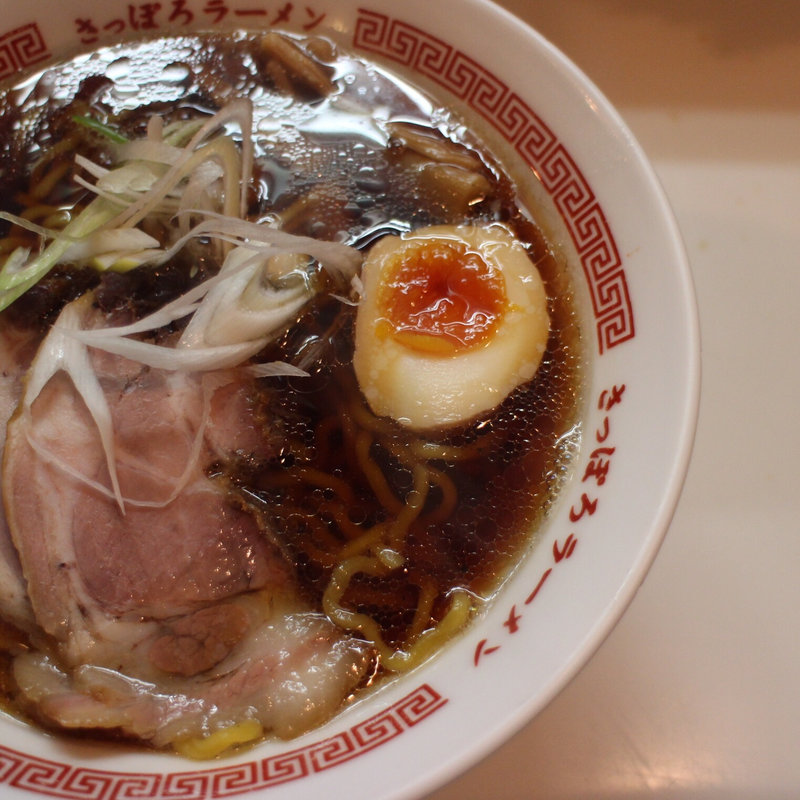 札幌正油ラーメン(ひぐま 横丁本店)