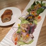 近海旬の魚のカルパッチョ