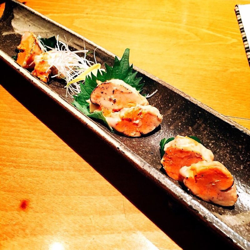 鮟鱇肝の西京漬け(おでんと魚菜 基)