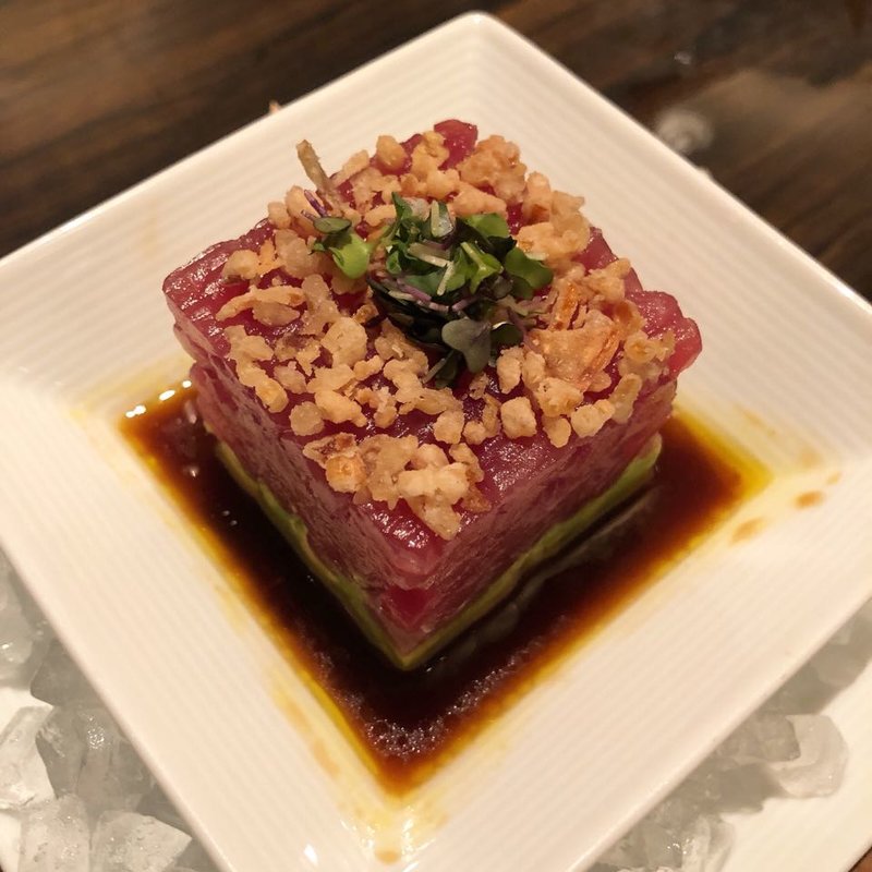 マグロのタルタル(BLT STEAK GINZA)