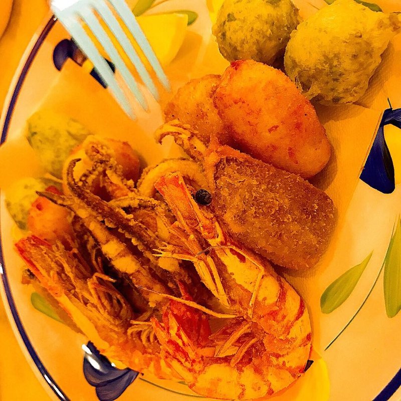 フリット盛り合わせ(アンティーカ ピッツェリア ダ ミケーレ 福岡)